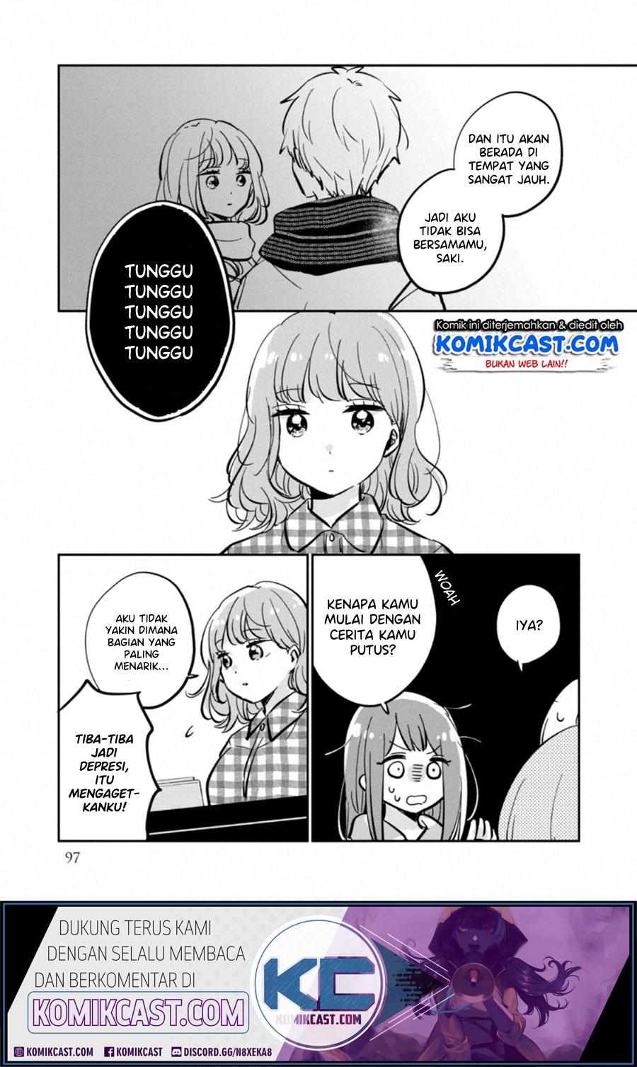 It’s Not Meguro-san’s First Time Chapter 30.5 Bahasa Indonesia